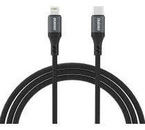 Dudao L3CL pīts kabelis USB-C - Lightning 30W 2m - melns