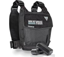 PULLUP & DIP Svara veste - modulāra, regulējama no 1-15 kg - Svara veste kalistenikai, HIIT un Hyrox - Unisex, ērta un neslīdoša - ideāli piemērota dipsiem, pievilkšanās un Boot Camp treniņiem