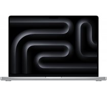 Macbook pro 16,2 collu: m3 pro 12/18, 36gb, 512gb - sudrabs