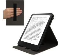 kwmobile Korpuss, kas saderīgs ar Amazon Kindle Paperwhite (12. Gener 2024) / Kindle Colorsoft Hülle - Korpuss ar aizsargplāksnēm un stenderiem - Melns, bēšs, melns, bēšs