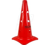 No10 Bollards ar caurumiem 40cm VCM-16H12 R sarkans / N/A