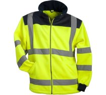 URG Hi-Vis flīsa ziemas jaka, darba jaka, dzeltena (POL-HSV-Y)