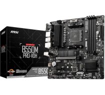 MSI MAG B550M Mortar WiFi AMD AM4, DDR4, M.2 USB 3.2 Gen 2, WLAN 6 HDMI M-ATX spēļu pamatplate, AMD Ryzen™ 5000 procesori