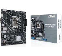 ASUS Prime H610M-K D4 Gaming pamatplate Socket Intel LGA 1700 (Intel H610, mATX, DDR4 atmiņa, PCIe 4.0, M.2, COM Header, RGB Header)