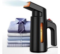 Tvaicētājs ar tvaika ģeneratoru, 700 W, 40S, ātrdarbīga karsēšana, kreklu gludinātājs, melns, oranžs, rokas gludinātājs, viegls vertikāls tvaicētājs ceļošanai un lietošanai mājās