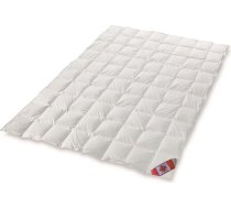 Vasaras sega kasešu gulta Polaris Premium Kanādas pūkas sega 100% dabīga zosu pūkas Gultas siltuma līmenis 1 (135 x 200 cm)