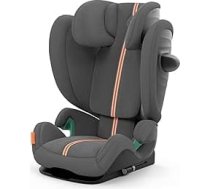 CYBEX Gold Solution G i-Fix Plus bērnu autokrēsliņš automašīnām ar un bez ISOFIX, no aptuveni 3 līdz 12 gadiem (100 - 150 cm), no aptuveni 15 līdz 50 kg, Lava Grey