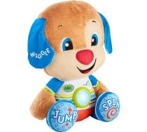 Fisher-Price HCJ15 - Mācību rotaļlieta milzu sunītis, liela muzikāla plīša rotaļlieta ar mācību saturu mazuļiem un bērniem, rotaļlieta zīdaiņiem no 18 mēnešiem - vācu valodā