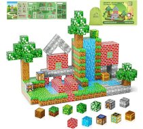 Kid Odyssey Magnētiskie klucīši, magnētu pasaules komplekts (Mein Landhausdorf)