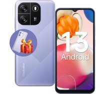 Blackview Wave 6C mobilais tālrunis bez līguma, 4GB + 32GB/1TB paplašināms Android 13 Octa Core 6,52 collu HD+ viedtālrunis, 8MP + 5MP panorāmas kamera, 5100mAh, 4G Dual SIM, bez SIM kartes, Simlock-Free