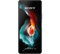 Sony Xperia 10 II viedtālrunis (15,7 cm (6 collas) Full HD+ OLED displejs, trīs kameru sistēma, Android 10 SIM, 4 GB RAM, 128 GB atmiņa, IP 65/68 sertifikāts), melns