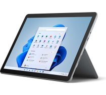 Microsoft Surface Go 3, 10 collu planšetdators "2 in 1" (Intel Pentium Gold, 8 GB RAM, 128 GB SSD, Windows 11 Home S), platīns