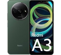 Xiaomi Redmi A3 viedtālrunis 6,71 collu Mediatek Helio G36, 4 GB RAM, 128 GB, zaļš