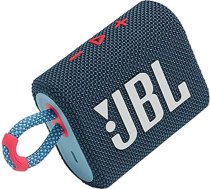 JBL Go 3 portatīvais ūdensnecaurlaidīgais bezvadu IP67 putekļu necaurlaidīgais āra Bluetooth skaļrunis (zils rozā)