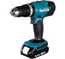 Makita DHP453RFE DHP 453 RFE ar 2 uzlādējamiem akumulatora triecienurbjiem, 18 V, melns, zils