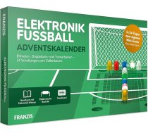 FRANZIS 67333 Elektroniskais futbola adventes kalendārs, 24 dienas līdz savai mini futbola spēlei, nav lodēšanas, piemērots arī iesācējiem elektronikas jomā, ieteicams no 14 gadiem