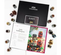Hallingers 24 gabaliņu tējas komplekts & Happiness is Handmade - tējas dāvanu komplekts 24 tējas no visas pasaules & pavārgrāmata (komplekts) - Adventes kalendāra jaunumi & Adventes kalendārs | Atgūšanas apsveikumi