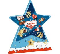 Ferrero Kinder Mix Star Adventes kalendārs - Adventes kalendārs ar gardiem šokolādes gardumiem - 1 kalendārs 149 g