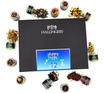 Hallingers Happy Easter - Lieldienu dāvanas Lieldienu groziņiem Lieldienām, 12 tējas dāvanu komplekts Vegan un bez glutēna glāzēs (komplekts) - Adventes kalendāra jaunumi un Adventes kalendārs | Apsveicam Genesu