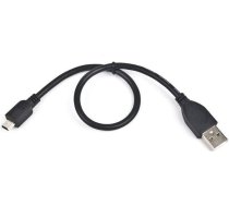 Kabelis miniusb 2.0 canon 5pin 0,3m melns
