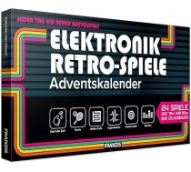 FRANZIS 67150 - Elektronisko retro spēļu adventes kalendārs 2020, 24 70. un 80. gadu spēles, kuras var uzbūvēt bez lodēšanas, katru dienu jauna amatniecības izklaide, ieteicams no 14 gadiem.