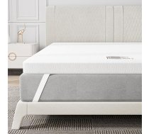 BedStory Topper matrača pārvalks Dust Mite Proof elpojošs atmiņas putu matrača pārvalks ar noņemamu un mazgājamu pārvalku (90 x 190 cm)