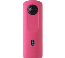 Ricoh Imaging RICOH Theta SC2 PINK, 360° kamera ar attēla stabilizāciju, augsta attēla kvalitāte, ātrdarbīga datu pārraide, nakts uzņemšana ar zemu trokšņu līmeni, maza un viegla, iOS un Android ierīcēm