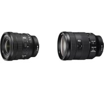 Sony Sony Sony SELP1635G | FE PZ 16-35mm F4G Premium platleņķa pilnkadra objektīvs ar jaudas tālummaiņu un FE 24-105mm f/4G OSS | Pilna kadra, standarta tālummaiņas objektīvs (SEL24105G)