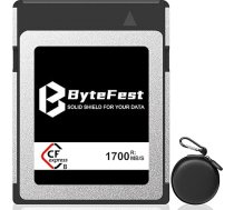 ByteFest 1TB atmiņas karte CFexpress B tipa, NVMe PCIe 3.0, vienmērīga 4K/6K/8K RAW video un fotoattēlu uzņemšana kamerā, saderīga ar Nikon Z6/Z7/Z9/D5/D6, Canon EOS-1DXMark III/EOS-R3/R5