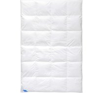 Böhmerwald Comfort dūnu sega, piemērota alerģiskiem cilvēkiem, 90% pūkas / 10% spalvas, pildījuma svars: 630 g, siltumnoturības klase: normāla, Oeko-Tex Standard 100, balta, izmērs: 135 x 200 cm.