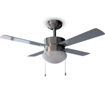 Cecotec EnergySilence Aero 450 griestu ventilators ar apgaismojumu, 50 W, 4 atgriezeniskas lāpstiņas, 42 collas, vasaras un ziemas funkcija, 3 ātrumi, tērauds