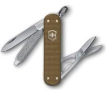 Victorinox Classic SD Alox kabatas nazis Limited Edition 2024, 5 funkcijas, Šveices ražojums, multifunkcionāls nazis ar šķērēm, iekļauts dāvanu kastītē, Terra Brown