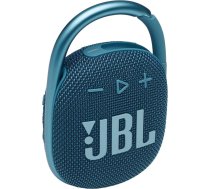 JBL Clip 4 - pārnēsājams mini Bluetooth skaļrunis ar lielu skaņu un jaudīgiem basiem, IP67 ūdensizturīgs un putekļu izturīgs, 10 stundu atskaņošanas laiks mājās, ārā un ceļojumos - zils