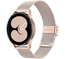 TRUMiRR aproce, saderīga ar Galaxy Watch 4 / Watch Active 40 mm / Active2, sieta pinuma nerūsējošā tērauda siksniņa, metāla rokassprādze Samsung Galaxy Watch Active, Galaxy Watch Active2, Galaxy Watch 3, 41 mm