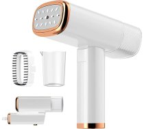 Tvaika gludeklis 1000 W ar 150 ml ūdens tvertni, pārnēsājams tvaika gludeklis, piemērots visiem audumiem mājās, ceļojumā, mājās un birojā, balts