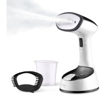 Ufesa tvaicētājs ar melnu miglu, salokāms tvaika taisnotājs, vertikāls ceļojuma gludeklis, 1470 W, 150 ml tvertne, aromatizēts un dezinficēts, tvaika birste bieziem audumiem, tikai 25s, Amazon ekskluzīvs