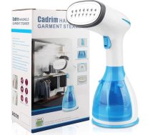 Tvaika gludeklis Cadrim Iron Portable 1500W 280ml Quick Heat Up Hand Straightener Tvaika gludeklis apģērbiem audumiem un tekstilizstrādājumiem Travel Steam Steamer