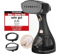 Tvaika gludinātājs (1500 W, 300 ml, Quick & Go Automatic) LCD rokas tvaika birste Tvaika gludinātājs apģērbu un kreklu gludināšanai