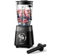 Philips 5000 sērijas mikseris - 1200 W motors - ProBlend Plus tehnoloģija - daļas, kuras var mazgāt trauku mazgājamā mašīnā - 2 l ietilpība - melns (HR3030/00)