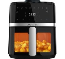 Cecotec Heißluftfritteuse 5 L Cecofry Drip 5000 Air Fryer ohne Öl. 1500 W, Wasserspray, 8 izvēlnes, PerfectCook-Technologie, 80-200ºC, Fenster, Innenbeleleuchtung und Touchpanel
