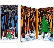 Zotter Adventes kalendārs - Labooko Adventes kalendārs - atvāžamais Adventes kalendārs ar 24 dažādām šokolādes šķirnēm - tīrs šokolādes šokolādes, 192 g