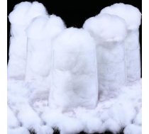 Ziemassvētku mākslīgā sniega rotājumi Sniega sega iekštelpām Mīksts pūkains sniegs Mākslīgais sniega kokvilnas sniega ziemas rotājumi svētku Ziemassvētkiem, zem Ziemassvētku eglītes, ciema dekoriem (10 maisiņi)