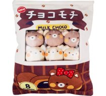 MUZIRI KINOKOO Lācis Lācis Plīša spilvens Pudiņš - Snack Cushion Cuddly Toy Pudiņš - pildīta plīša spilvena sega ar 8 maziem lācīšiem iekšpusē - brūna - Ziemassvētku, Jaungada dāvanai