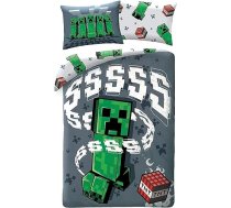 Minecraft gultasveļa, 140 x 200 cm + 70 x 90 cm, 100% kokvilna