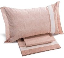 Caleffi - Divguļamās gultas komplekts, 100% kokvilna, 240 x 280 cm, divvietīga gultas pārklājs, matrača pārvalks 180 x 200 cm, matracim ar augstumu 25 cm, 2 spilvendrānas 50 x 80 cm