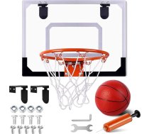 STAY GENT Mini basketbola grozs bērniem un pieaugušajiem, iekštelpu basketbola komplekts ar bumbu un gaisa sūkni, sporta spēļu komplekts - dāvanas zēniem un meitenēm
