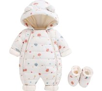 Bērnu zēni meitenes plīša Jumpsuit - ziemas Romper flīsa Jumpsuit ar kāju dzīvnieku Jumpsuit ar kapuci Cute Jumpsuit Onesie elpojošs Unisex Jumpsuit Fleece jaka bērnu bērnu Bodysuit pidžama
