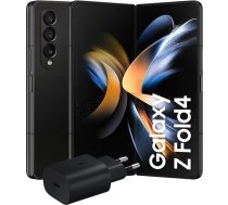 Samsung Galaxy Z Fold4 viedtālrunis 5G lādētājs iekļauts, Android bez SIM kartes, 512 GB, dinamiskais AMOLED displejs 2 x 6,2 collas 7,6 collas 1,2, Phantom Black 2022 [itāļu versija]