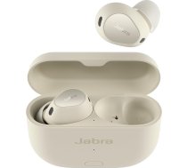 Jabra Elite 10 Gen 2 kabelārās Bluetooth austiņas, pilnīgāka 3D skaņa, LE-Audio-Smartcase, puspiekabes dizains, Advanced ANC, 6 integrierte Mikrofone un līdz 36 stundu ilgs darbības laiks - Soft White