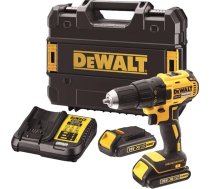 DeWalt DCD777S2T akumulatora urbjmašīna, 18 V 1,5 Ah bezass urbjmašīna ar divu ātrumu pilnmetāla transmisiju, 15 griezes momenta līmeņiem, komplektā ietilpst divas baterijas, ātrās uzlādes sistēma un Tstak kaste